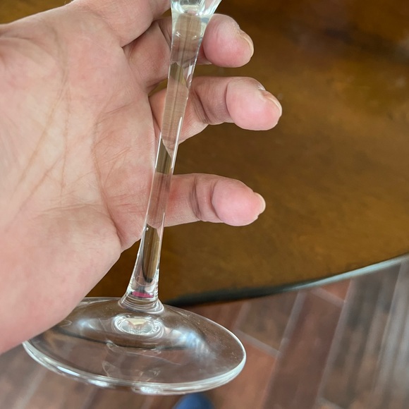 Cristal D'arques Mendocino Set of 3 French 24% Lead Crystal Champagne Flutes - Picture 6 of 10